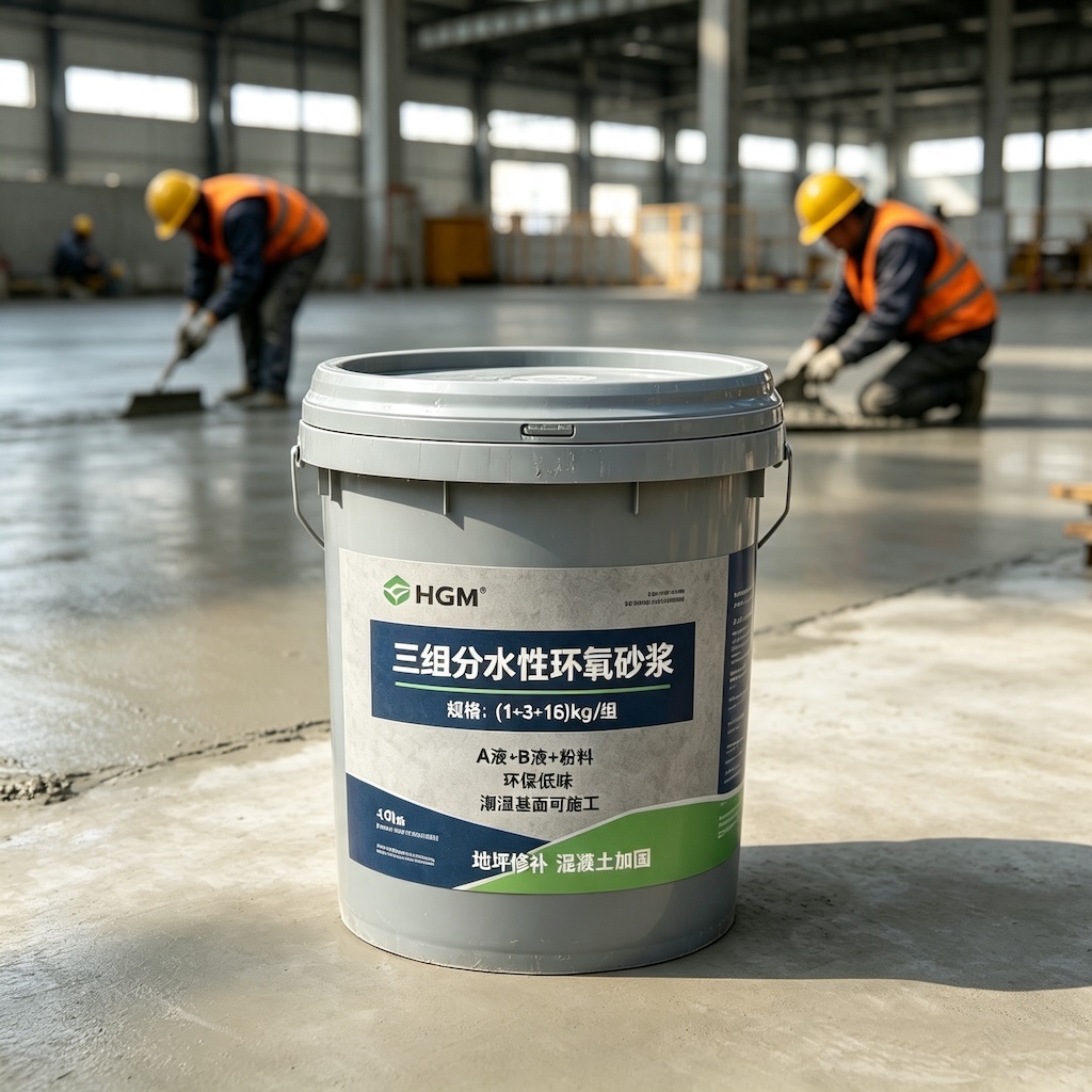 秭归三组份水性环氧砂浆